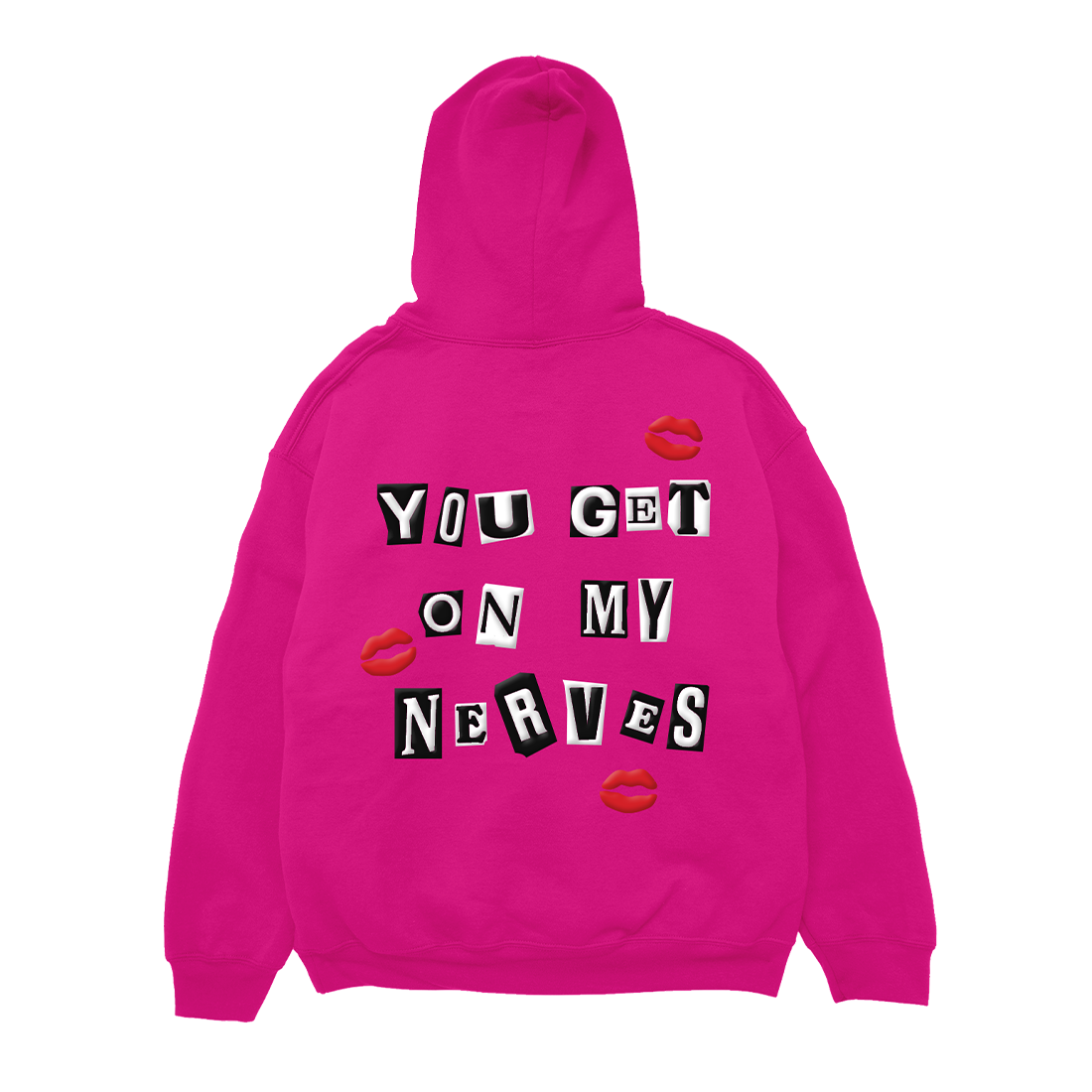 Lil xan store pink hoodie