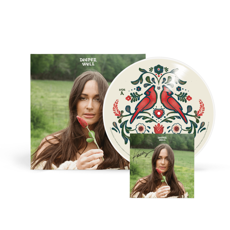 Deeper Well by Kacey Musgraves - Cardinal Picture Disc Vinyl + Signed Card - shop now at Digster store