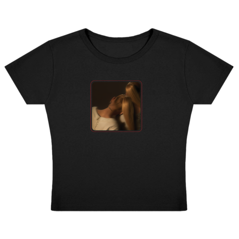 ag7 cropped black by Ariana Grande - t-shirt - shop now at Digster store