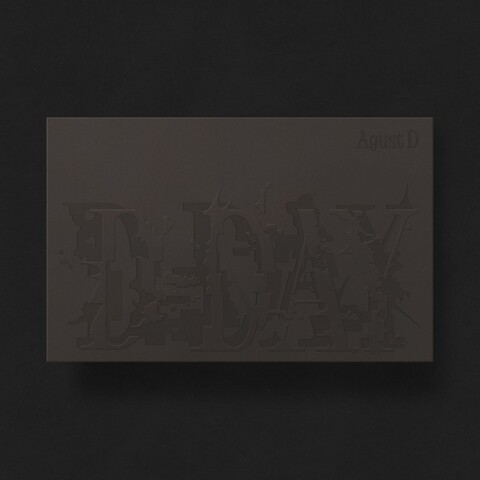 D-Day (Vers.2) by Agust D - CD - shop now at Digster store