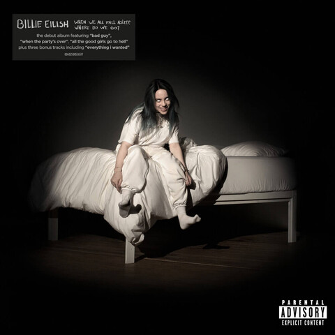 WHEN WE ALL FALL ASLEEP, WHERE DO WE GO? (Re-Pack) by Billie Eilish - CD - shop now at Digster store