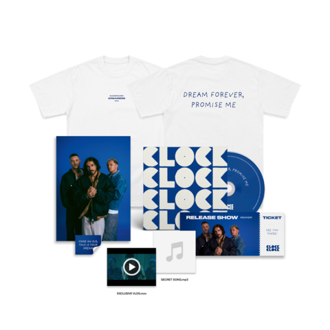 Dreamers von ClockClock - CD Superfanbundle + Hamburg Ticket jetzt im Digster Store