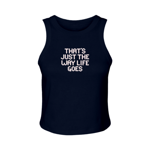 Navy That's Just the Way Life Goes by Gracie Abrams - Ribbed Tank - shop now at Digster store