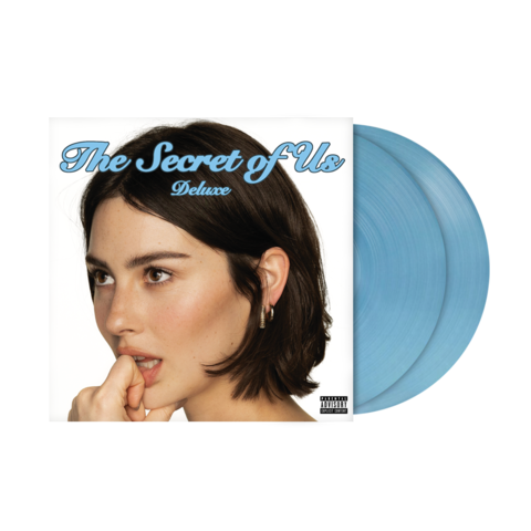 The Secret of Us by Gracie Abrams - Deluxe Transparent Blue Vinyl - shop now at Digster store