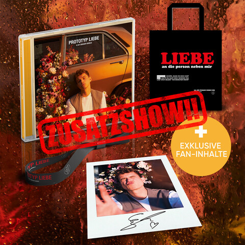 Prototyp Liebe by Gregor Hägele - CD + Album Release Konzert (15Uhr) & Event + Beutel + Handsignierte Polaroid Card + Exklusiver digitaler Content - shop now at Digster store