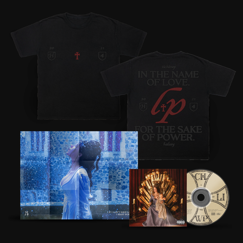 If I Can't Have Love, I Want Power (CD + T-Shirt + Poster) by Halsey - Media - shop now at Digster store