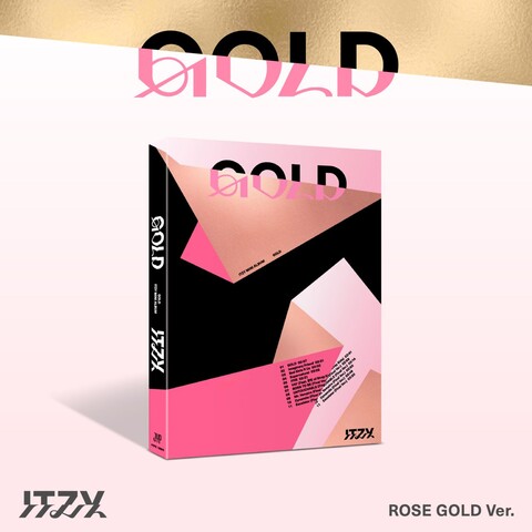 GOLD (ROSE GOLD Ver.) by ITZY - CD - shop now at Digster store