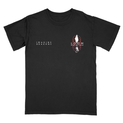 CIRCLES BLACK TEE by Imagine Dragons - T-Shirt - shop now at Digster store