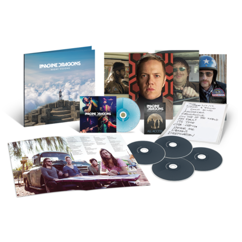 Night Visions (10th Anniversary) von Imagine Dragons - Super Deluxe 4CD + 1DVD Boxset jetzt im Digster Store