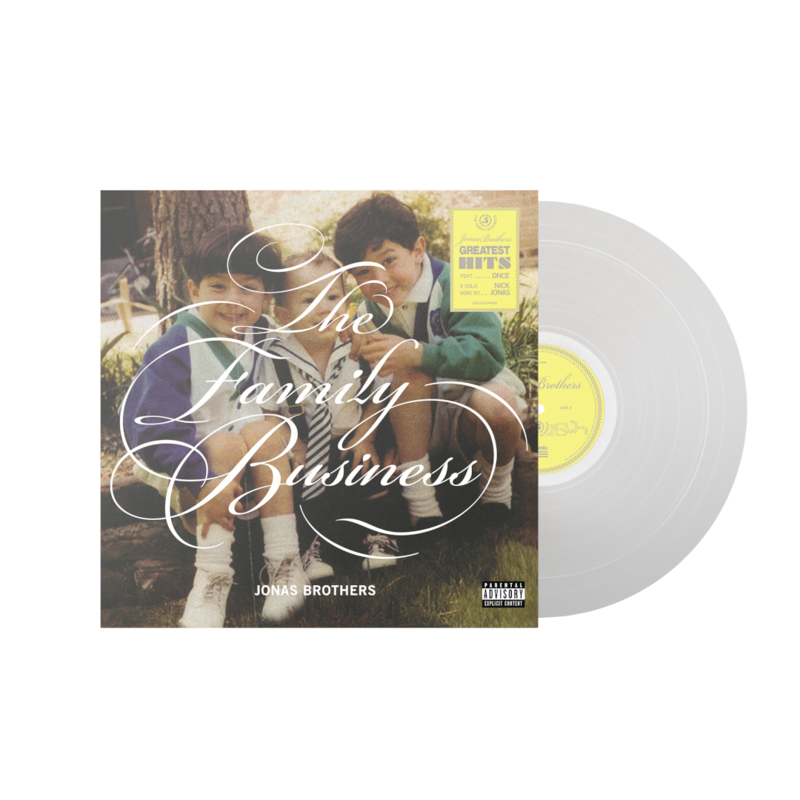 The Family Business by Jonas Brothers - 2LP - Limited Clear Vinyl - shop now at Digster store