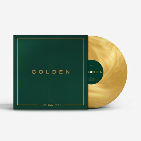 Golden by Jung Kook (BTS) - LP - Coloured Gold Vinyl - shop now at Digster store