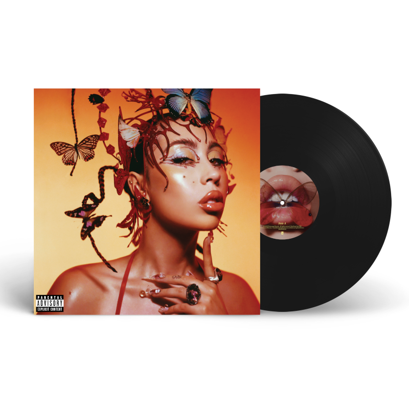 Red Moon In Venus by Kali Uchis - Black LP - shop now at Digster store