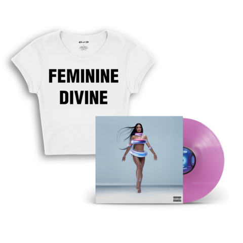 143 by Katy Perry - Exclusive Deluxe Purple Vinyl + Feminine Divine Cropped Tee - shop now at Digster store