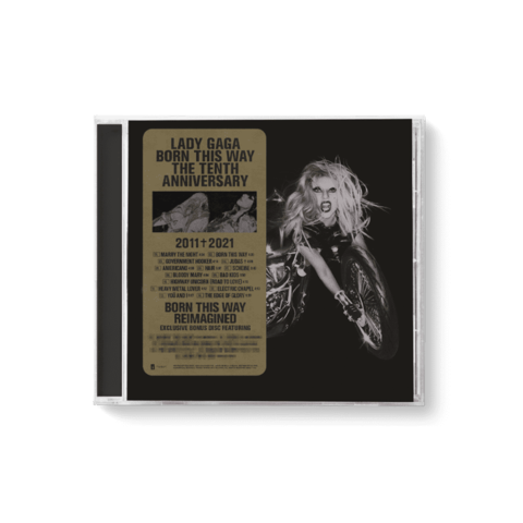 Born This Way (The Tenth Anniversary) by Lady GaGa - CD - shop now at Digster store