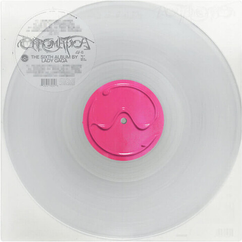 CHROMATICA EXCLUSIVE TRANSPARENT VINYL von Lady GaGa - LP jetzt im Digster Store