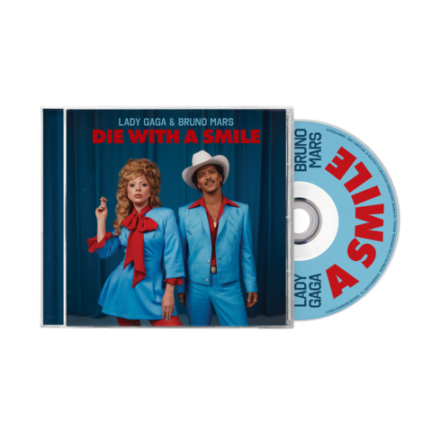 Die With a Smile by Lady Gaga, Bruno Mars - CD Single - shop now at Digster store