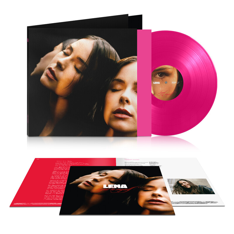 Loyal to myself by Lena - Limited Neon Pink-Transparent Vinyl LP - shop now at Digster store