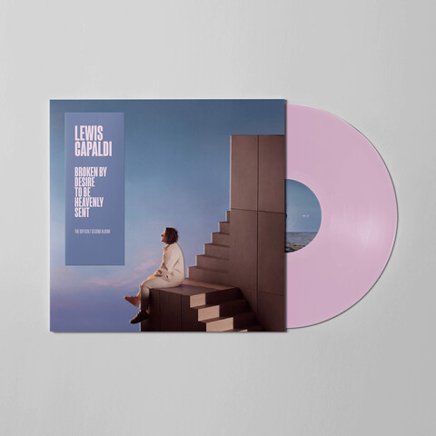 Broken By Desire To Be Heavenly Sent by Lewis Capaldi - Store Exclusive Limited Edition Pink Vinyl LP - shop now at Digster store