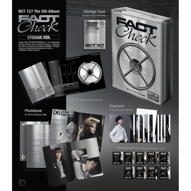 The 5th Album 'Fact Check'  (Storage  Ver.) von NCT 127 - CD jetzt im Digster Store