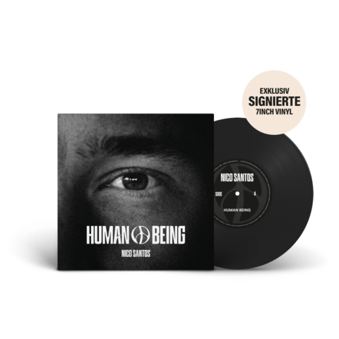 Human Being by Nico Santos - Exklusive Limitierte Handsignierte 7" Vinyl Single - shop now at Digster store