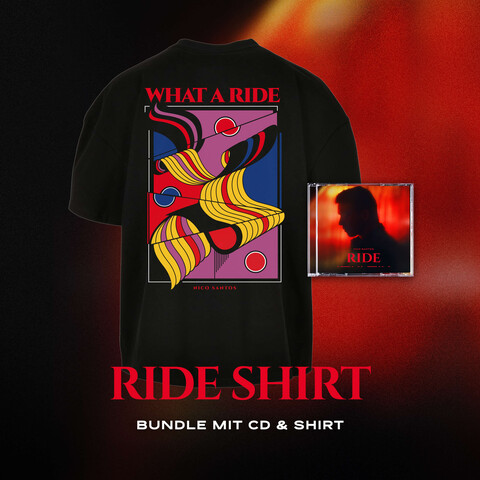 Ride by Nico Santos - Ltd. CD + T-Shirt Bundle - shop now at Digster store