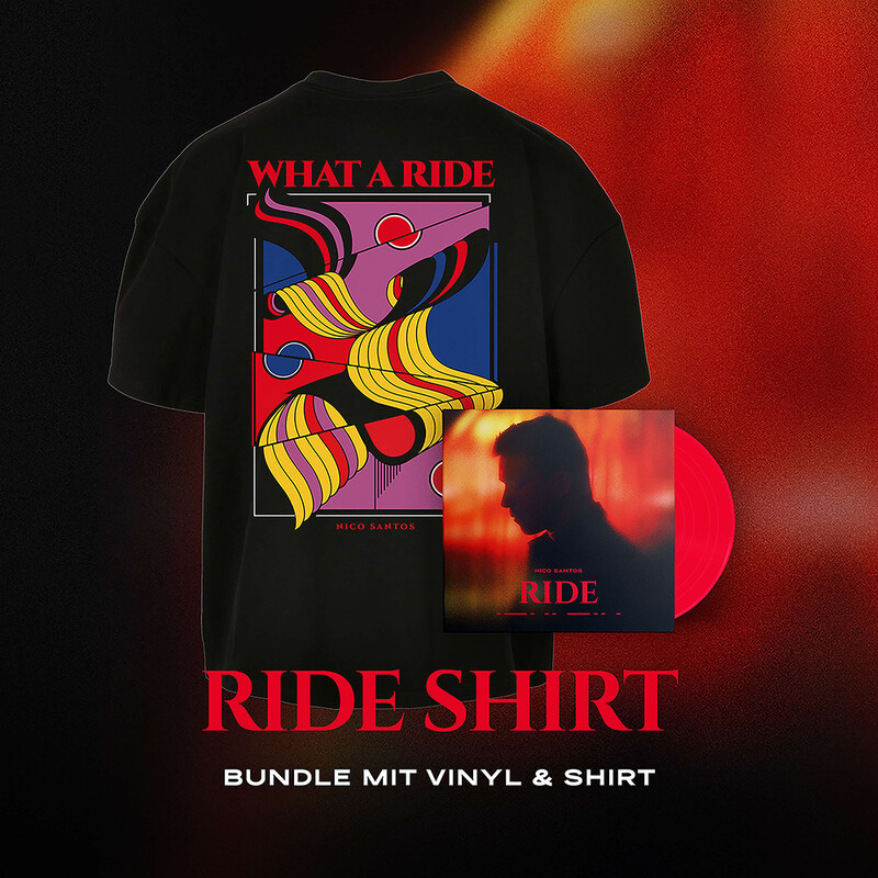 Ride by Nico Santos - Ltd. Vinyl + T-Shirt Bundle - shop now at Digster store