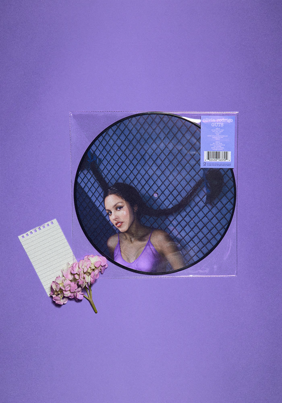 GUTS by Olivia Rodrigo - spotify fans first exclusive picture disc - shop now at Digster store