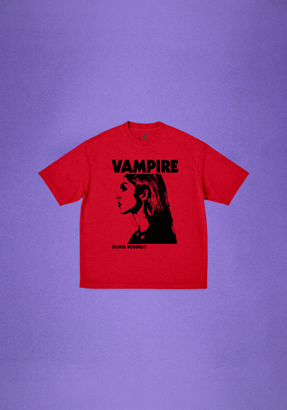 vampire t-shirt von Olivia Rodrigo - T-Shirt jetzt im Digster Store