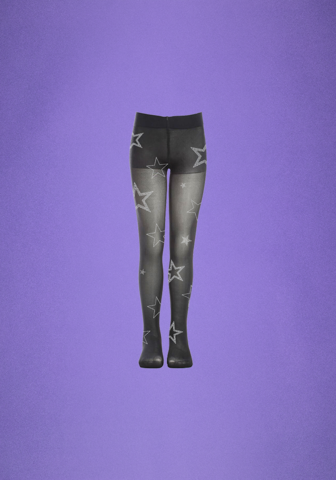 sparkly star sheer tights by Olivia Rodrigo - sheer tights - shop now at Digster store