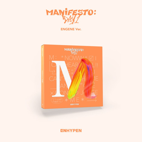 MANIFESTO: DAY 1 by Enhypen - CD M: ENGENE Ver. - shop now at Digster store