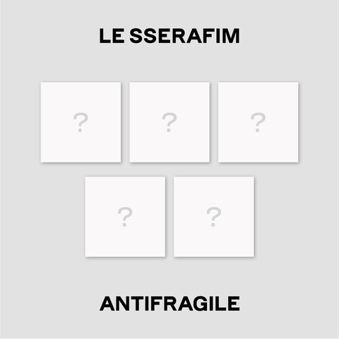 ANTIFRAGILE (COMPACT Ver.) by LE SSERAFIM - CD - shop now at Digster store
