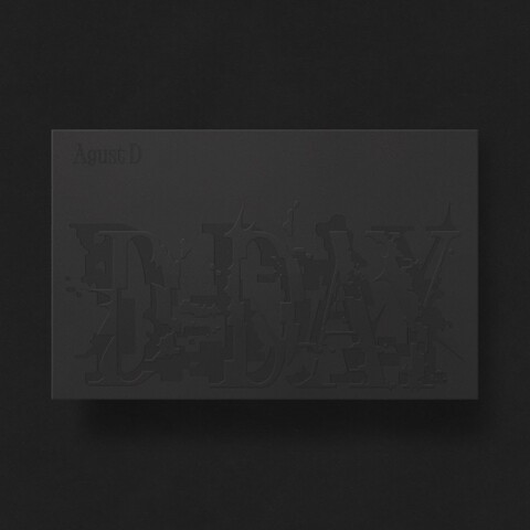 D-Day (Vers.1) by Agust D - CD - shop now at Digster store