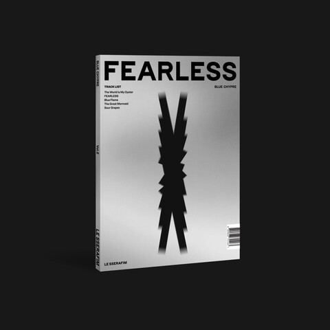 1st Mini Album 'FEARLESS' BLUE CHYPRE by LE SSERAFIM - CD - shop now at Digster store