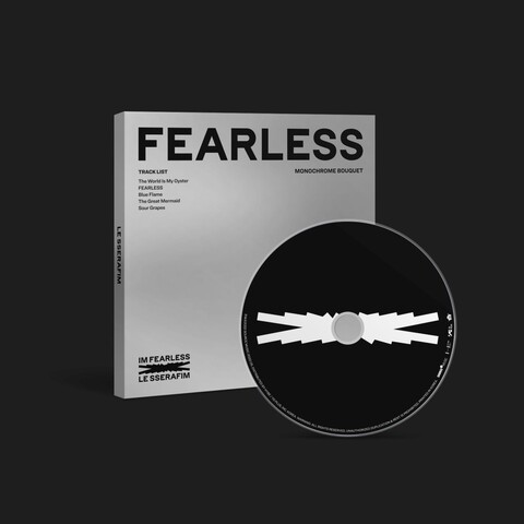 1st Mini Album 'FEARLESS' Monochrome Bouquet Ver. by LE SSERAFIM - CD - shop now at Digster store