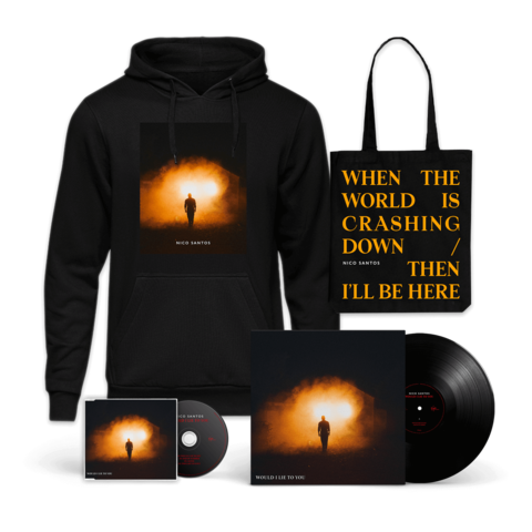 Would I Lie To You (Complete Bundle) von Nico Santos - CD + Signierte Vinyl + Hoodie + Tasche jetzt im Digster Store
