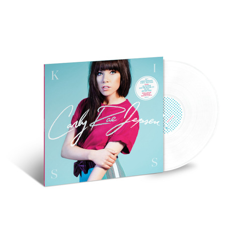 Kiss by Carly Rae Jepsen - Exclusve Limited Opaque White Vinyl LP - shop now at Digster store