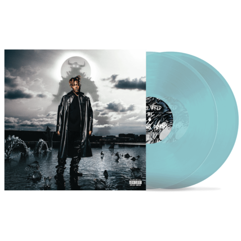 Fighting Demons by Juice WRLD - Exclusive Translucent Light Blue Vinyl LP - shop now at Digster store