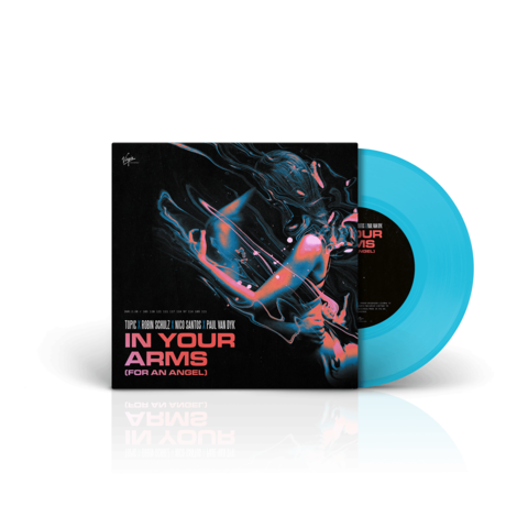 In Your Arms (For An Angel) by Topic, Robin Schulz, Nico Santos, Paul van Dyk - Limited 7'' Vinyl turquoise - shop now at Digster store