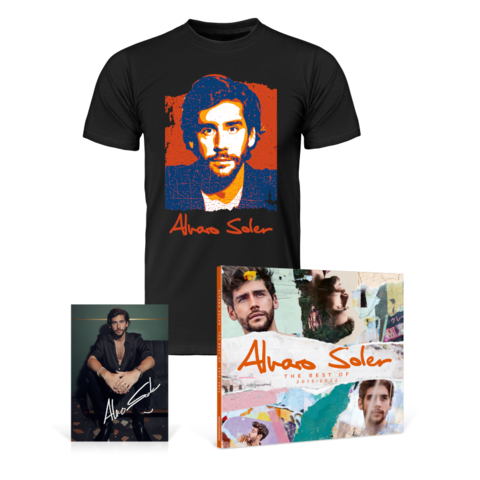 The Best Of 2015 - 2022 by Alvaro Soler - CD + T-Shirt + Signed Card - shop now at Digster store