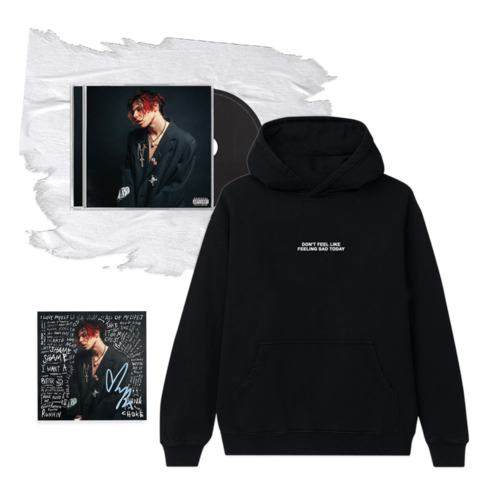 YUNGBLUD by Yungblud - Standard CD + Hoodie + Signed Card - shop now at Digster store