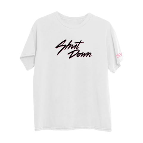 SHUT DOWN LOGO by BLACKPINK - TEE - shop now at Digster store