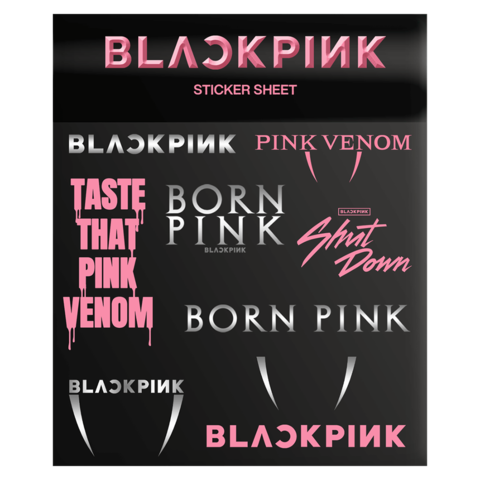 BORN PINK STICKER PACK by BLACKPINK - Sticker - shop now at Digster store
