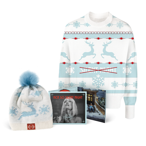 Not So Silent Night by Sarah Connor - Deluxe Digipack CD + Beanie + Pullover - shop now at Digster store