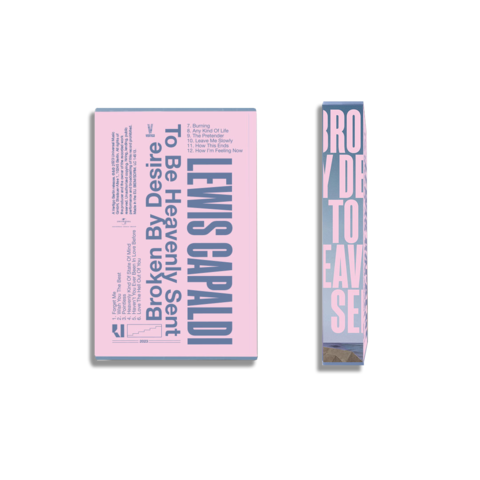 Broken By Desire To Be Heavenly Sent by Lewis Capaldi - Alternative Artwork Cassette #2 - shop now at Digster store
