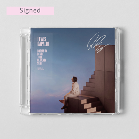 Broken By Desire To Be Heavenly Sent by Lewis Capaldi - Exclusive Signed CD - shop now at Digster store