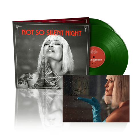 Not So Silent Night by Sarah Connor - Exclusive Limited Green 2LP + Signed Card - shop now at Digster store