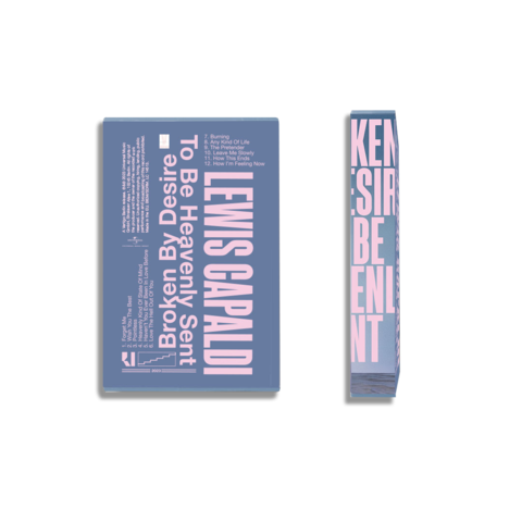 Broken By Desire To Be Heavenly Sent by Lewis Capaldi - Alternative Artwork Cassette #3 - shop now at Digster store