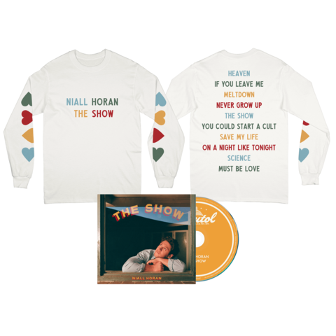 The Show by Niall Horan - CD + Tracklist Long Sleeve Bundle - shop now at Digster store