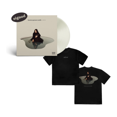 Mirror by Lauren Spencer Smith - Vinyl + signed Artcard + T-Shirt - shop now at Digster store