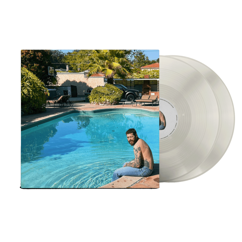 Austin by Post Malone - Milky Clear Webstore Exclusive 2LP - shop now at Digster store